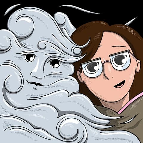 Wisp and her teammate side by side