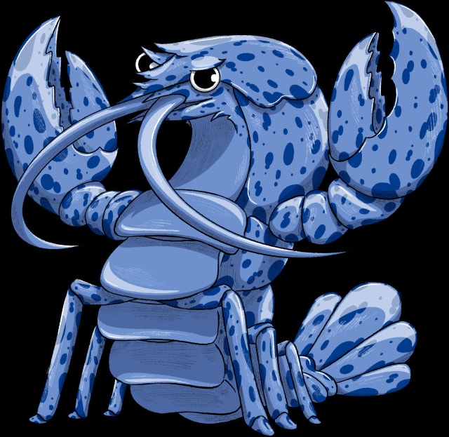 Snap the lobster Townie