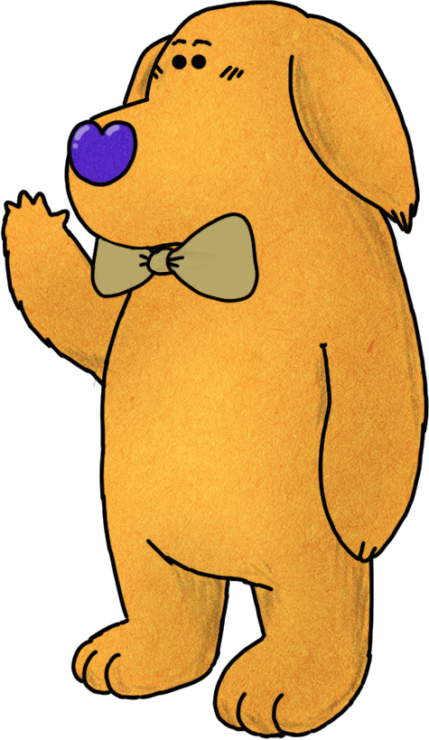 Bud the dog Townie wearing a bowtie